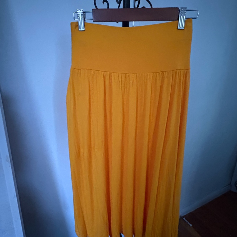 Yellow Women's Skirt